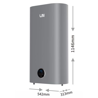 9. Elektroboiler LIN LIFVD1SMGY 100L UNIVERSAL grau WLAN