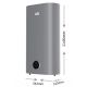 9. Elektroboiler LIN LIFVD1SMGY 100L UNIVERSAL grau WLAN
