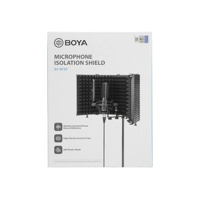 10. Akustikschirm für BOYA BY-RF5P Mikrofon - schwarz