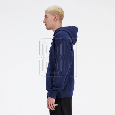 2. New Balance Sweatshirt mit kleinem Logo, Französisch, NNY M, MT41508NNY