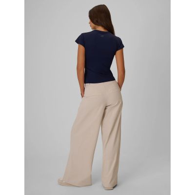 2. Damen-Hose mit weitem Bein 4F 4FRSS26TTROF1970-12S