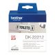2. Brother DK-22212 Beschriftungsbänder Schwarz auf Weiß