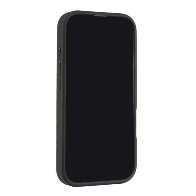 4. Audi Kunstleder MagSafe iPhone 16 Pro 6,3" schwarz/schwarz Hardcase AU-TPUPCMIP16P-GT/D3-BK