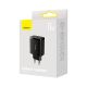 6. Baseus Compact Ladegerät 3x USB 17W schwarz (CCXJ020101)