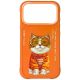 Nimmy Glasses Cool Cat Hülle für iPhone 17 Pro Max - Orange