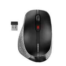 CHERRY MW 8C ERGO Maus, Rechtshänder, Funkfernbedienung + Bluetooth, optischer Sensor, 3000 DPI