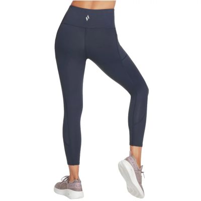 3. Skechers Go Walk 7/8-Leggings mit hoher Taille W03LG31B-NVY Marineblau M