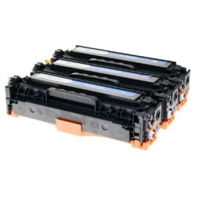 G&G Toner 3er Farbset für HP 125A /128A /131A C/M/Y