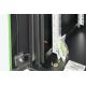 24. Digitus Unique 19" 12U 600x600 Wand-Netzwerkschrank, Glastür, schwarz, ungeteilt, montiert, 100 kg