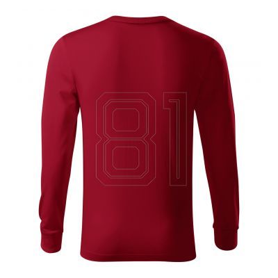 4. Resist LS Unisex-T-Shirt (Marlboro-Rot)