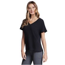 Skechers Pima V-Neck Tee TP130-BLK Schwarz M