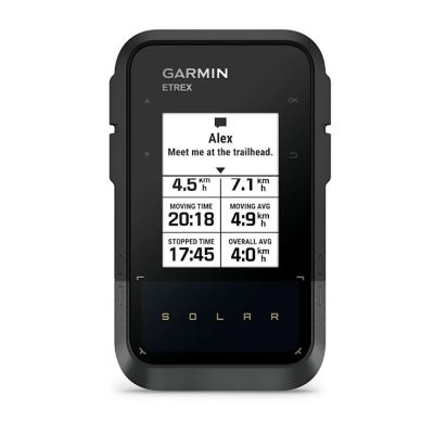 15. Garmin eTrex SE GPS Solar Schwarz/Grau + Garmin Herzfrequenzmesser Dual-Sensor
