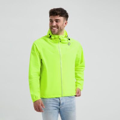 3. Rogelli Unisex-Regenjacke CORE fluor S