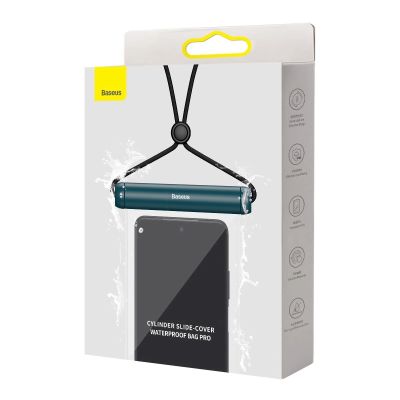 5. Baseus wasserdichte Handyhülle Slide-Cover blau (FMYT000003)