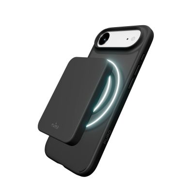3. Puro Gradient TPU-Hülle kompatibel mit MagSafe für iPhone 17 Air – Schwarz
