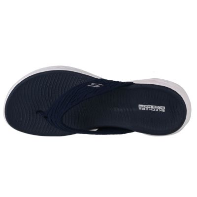 3. Skechers On The Go 600 Sunny W 140037-NVY Flip-Flops