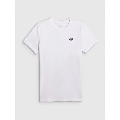 5. Slim-Fit Herren-T-Shirt, glatt, Größe 4F 4FRMM00TTSHM4193-10S