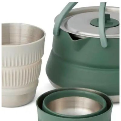 7. SEA TO SUMMIT Detour Edelstahl-Wasserkocher-Set