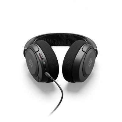 7. Steelseries Arctis Nova 1 Gaming-Headset mit Kabel und Kopfbügel, Schwarz
