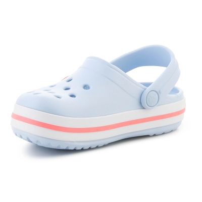 3. CROCS CROCBAND KINDER CLOG T BLAU FROST/GUAVA 207005-4XQ