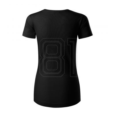 2. Malfini Origin T-Shirt (GOTS) W MLI-17201 schwarz