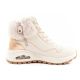 4. Skechers Uno Rugged Damen Sport-Schuhe isolierte Winter-Stiefeletten Beige
