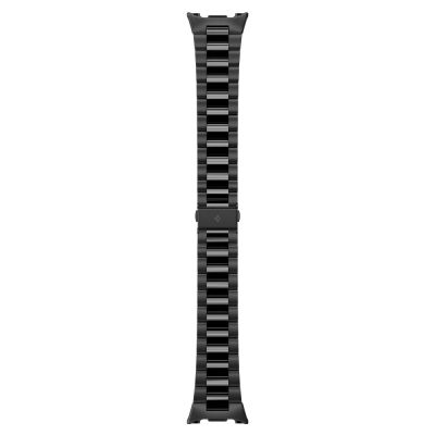 5. Spigen Modern Fit Armband 316L für Samsung Galaxy Watch 40/44/46 mm – Schwarz