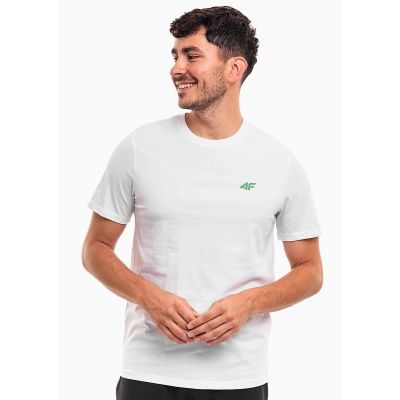 Herren-Baumwoll-T-Shirt 4F 4FWSS26TTSHM4484-10S