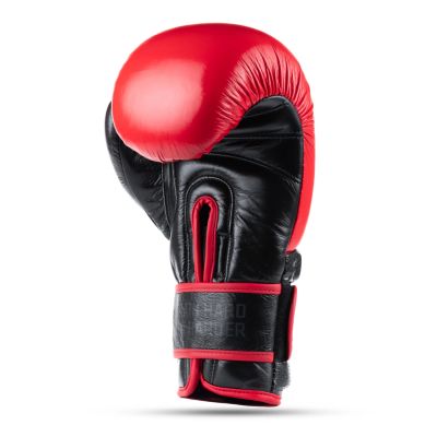 15. Warrior RED Boxhandschuhe aus echtem Leder