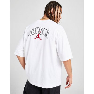 3. Air Jordan Brooklyn Arch Logo T-Shirt für Herren, Weiß - II2344-100