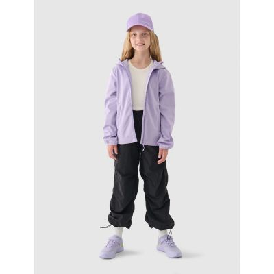 5. Winddichte Softshelljacke mit NeoDry 5000 Membran für Mädchen 4F Junior 4FJWAW24TSOFF261-51S