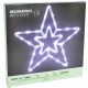 5. Dekorativer Stern mit Beleuchtung, 40 LEDs, 35 cm, weiß
