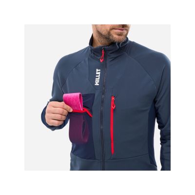 6. Herren-Skijacke MILLET M PIERRAENT JKT blau