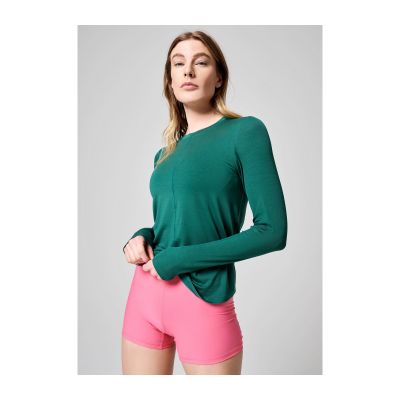 2. CASALL Delight Rundhals Langarm T-Shirt, grün