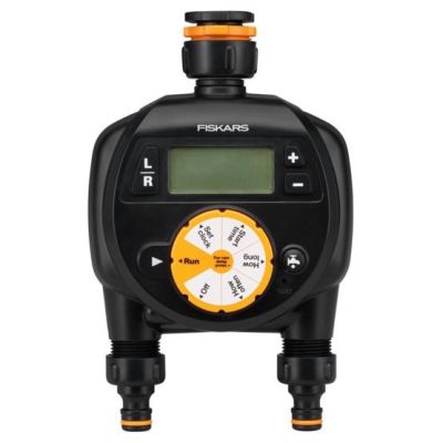 10. Fiskars 1054792 Schwarzer elektronischer Bewässerungscontroller