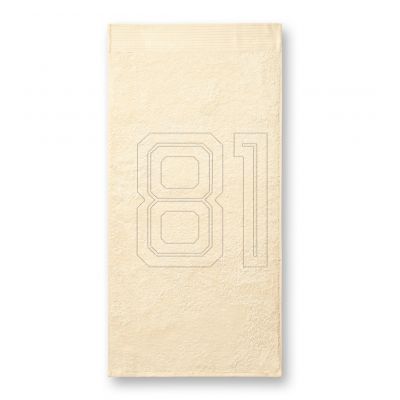 Unisex-Bambushandtuch (Mandel)