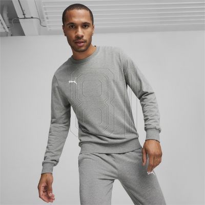 5. Puma Team Goal Casuals Rundhals-Sweatshirt M 658592 33
