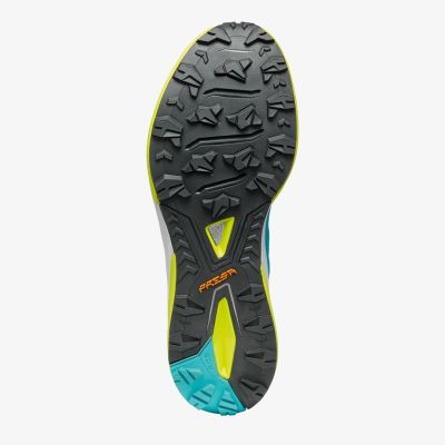 4. Scarpa Golden Gate Kima Rt Trailschuhe - lake blue/lime