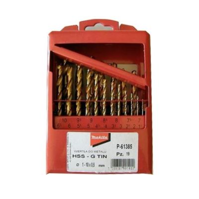 TITAN HSS-G ZINNBOHRER-SET 19-teilig 1-10 mm