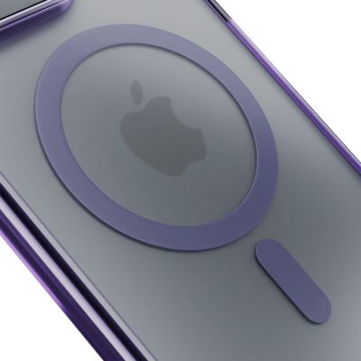 10. 3mk Frosty MagCase Lila Hülle für Apple iPhone 16 Pro Max - Lila