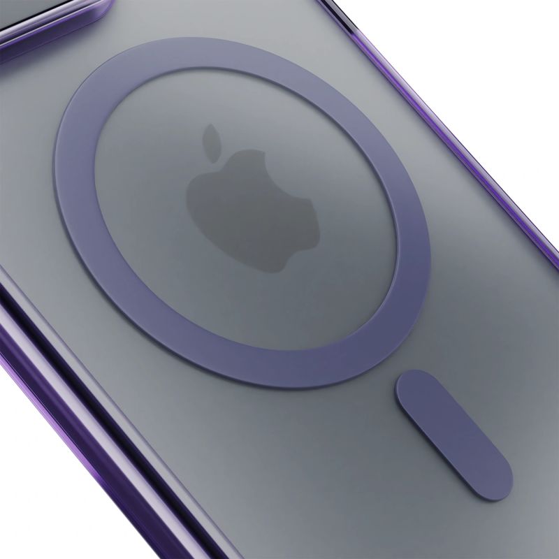 10. 3mk Frosty MagCase Lila Hülle für Apple iPhone 16 Pro Max - Lila