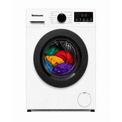 Ravanson XPBS-6/1200WD Waschmaschine, 6 kg, 1200 U/min | Dampfprogramm | Startzeitvorwahl | Energieeffizienzklasse A