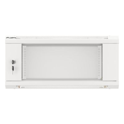 13. Lanberg WF01-6404-10S 4HE Rack-Wandschrank Grau