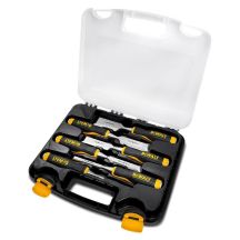 Set mit 6 DeWalt Holzbeiteln [DWHT16852-9], Größen 6, 13, 19, 25, 32, 38 mm