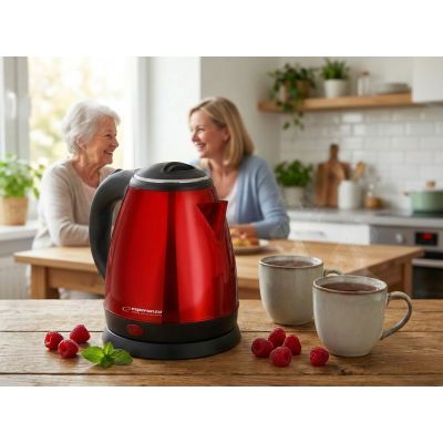 11. ESPERANZA Wasserkocher Parana 1,0 l Rot EKK128R