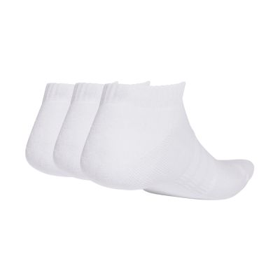 2. Adidas Cushioned Essentials Low Cut Socken, 3 Paar, Weiß, JZ0535