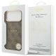 8. Guess 4G PU Classic Logo MagSafe Case für iPhone 17 Pro Max - Braun