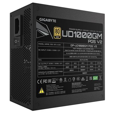 14. Gigabyte UD1000GM PG5 V.2 1000W 80+ Gold Netzteil