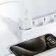 5. Acefast A77 Mini PD 30W GaN-Wandladegerät + USB-C-Kabel – Weiß