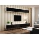 14. TV-Schrank VIGO '140' 30/140/40 weiß/schwarz glänzend